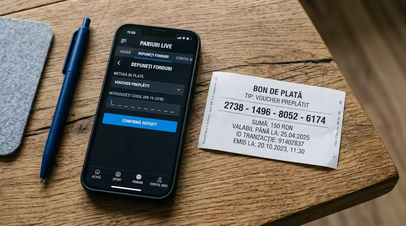 Depunere la pariuri fără card bancar: 4 variante reale în România